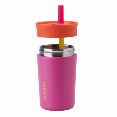 Owala 12oz Tumbler Water Bottles Kids Pink | 8735-CDELI